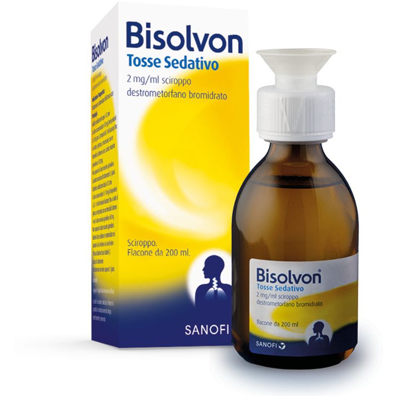 Image of Bisolvon Tosse Sedativo Sciroppo Per Tosse Secca 200ml