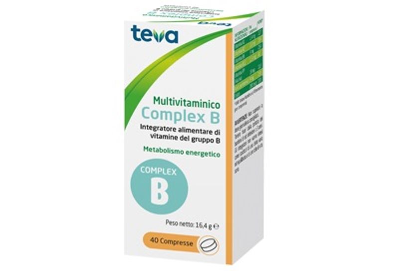 Image of Teva Complex B Multivitaminico 40 compresse