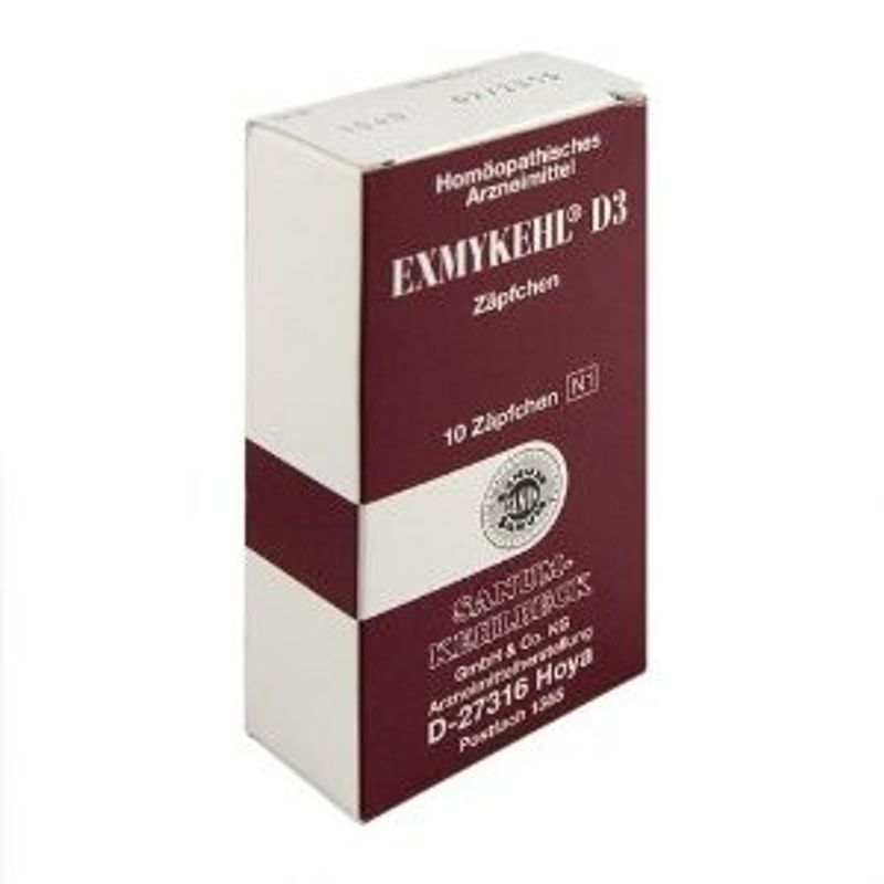Image of Sanum Exmykehl D3 supposte medicinale omeopatico 10 supposte