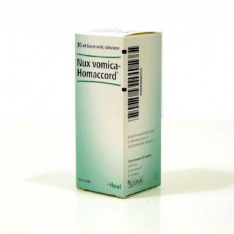 Image of Guna Nux Vomica Homaccord Heel medicinale omeopatico 30ml gocce orali