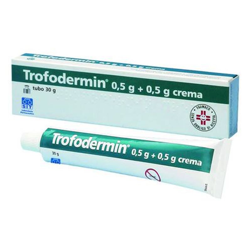 Trofodermin Crema dermatologica 5%+5% 30gr