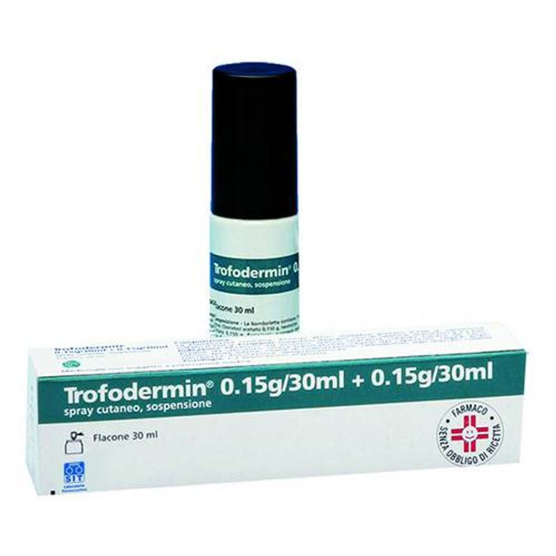 Trofodermin spray cutaneo 5%+5% 30ml