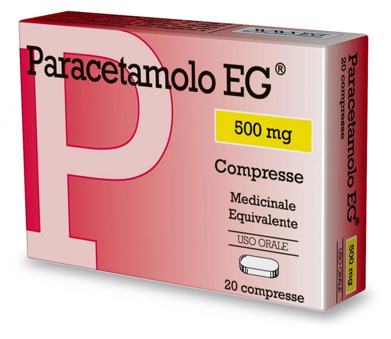Image of Paracetamolo EG dolore e febbre 500mg 20 compresse