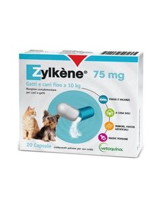 Zylkène  mangime complementare per cani e gatti 75 mg 20 capsule