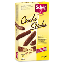 Schar Ciocko Sticks Biscotti dietetici senza glutine 150g-0