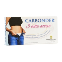 Carbonder 3 Volte Attivo integratore alimentare utile per la flora intestinale 40 compresse
