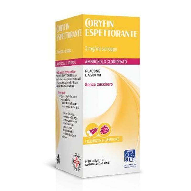 Coryfin Espettorante sciroppo 200ml