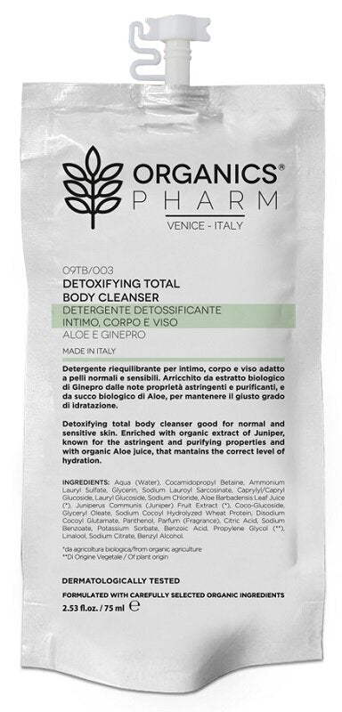 Organics Pharm Detoxifying Total Body Cleanser Detergente Detossificante 75ml