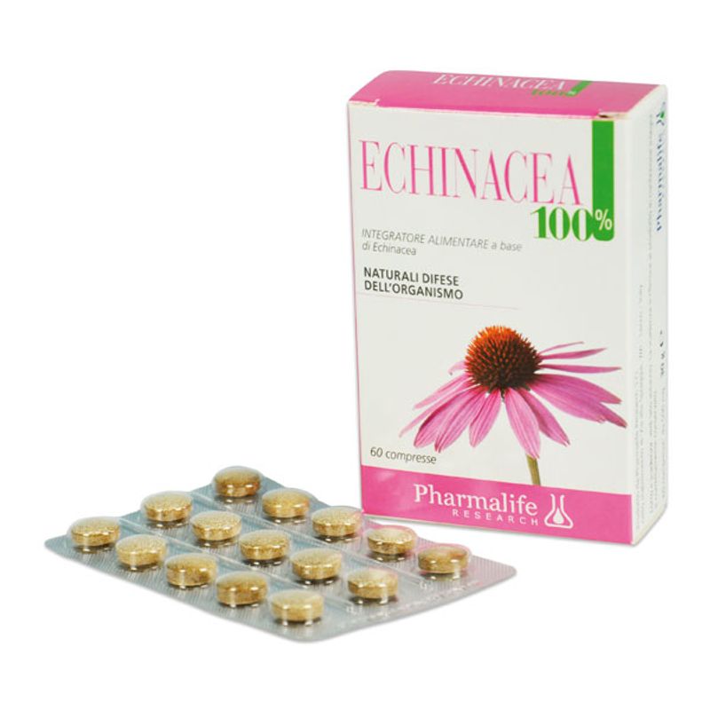 Pharmalife Echinacea 100% difese naturali 60 compresse