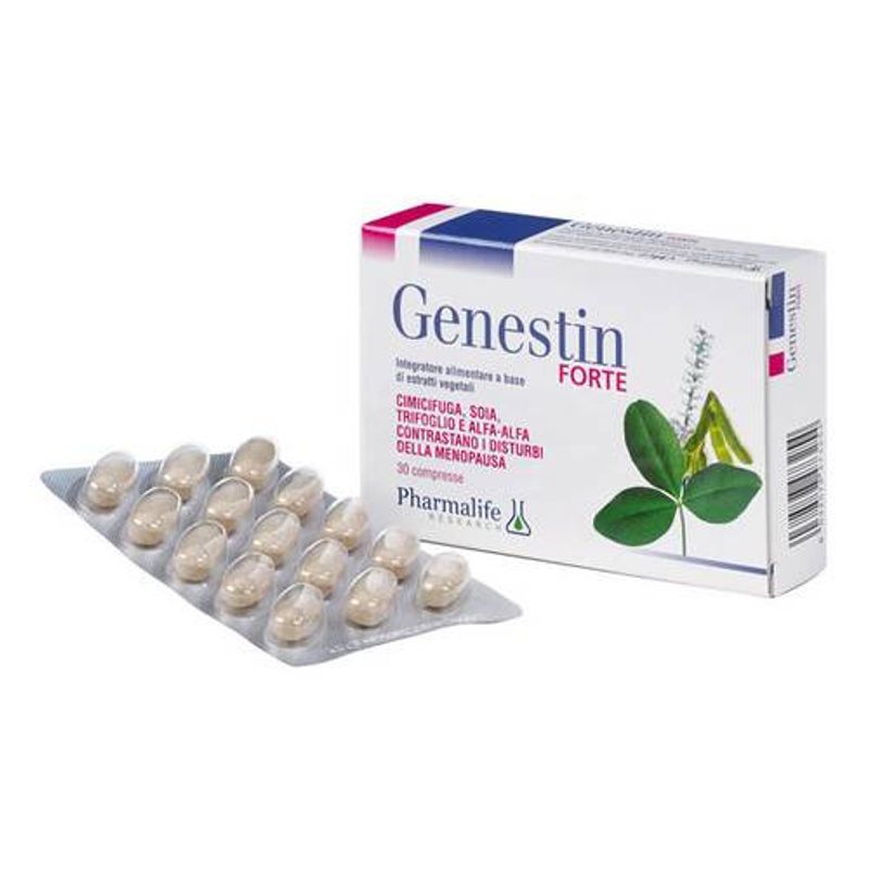 Pharmalife Genestin Forte Contro i Distrurbi Della Menopausa 30 compresse