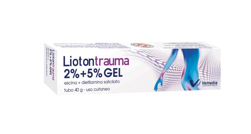 LiotonTrauma Gel 2%+5% 40 grammi