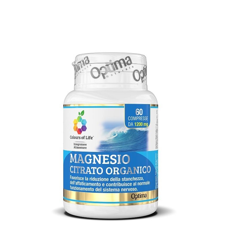 Optima Colours of Life Magnesio Citrato Organico 60 compresse