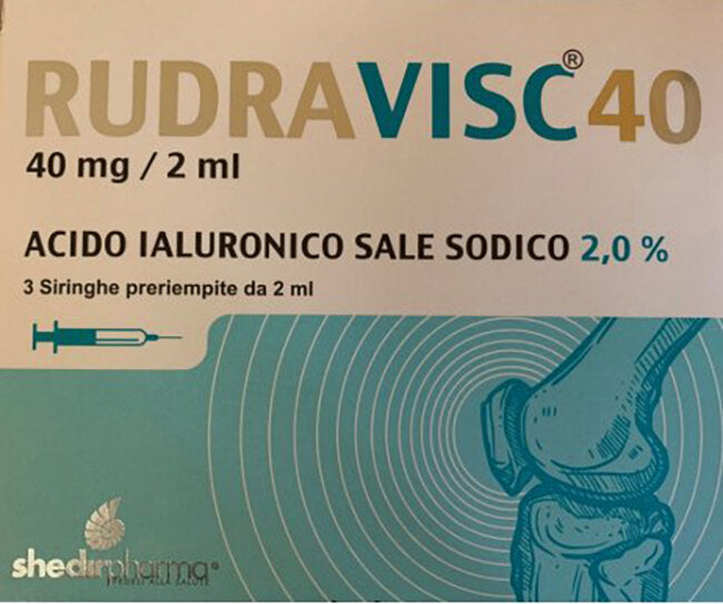 RUDRAVISC 40 SIR 40MG 2ML 3PZ