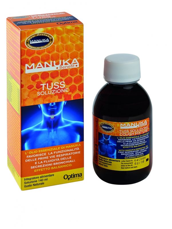 Optima Manuka Benefit Flu Tuss Soluzione 140ml