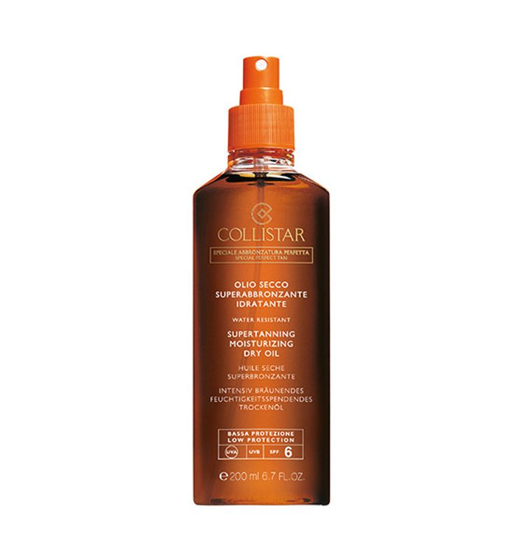 Image of Collistar Olio Secco Superabbronzante SPF6 Idratante 200 ml