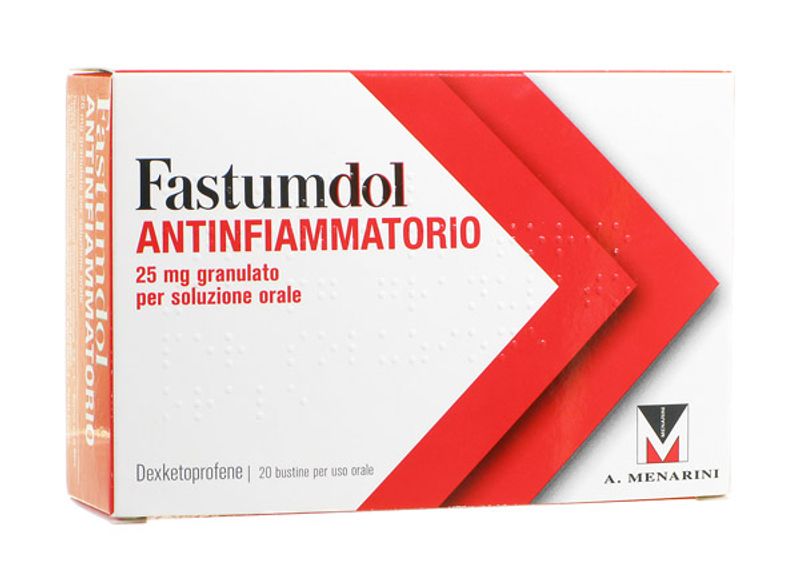 Image of Fastumdol Antinfiammatorio 25 mg 20 bustine