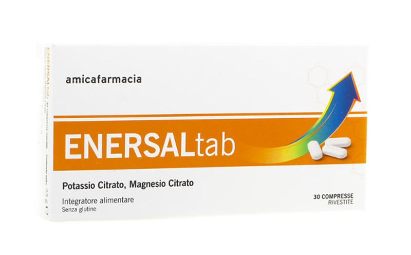 Amicafarmacia ENERSALtab potassio e magnesio 30 compresse rivestite