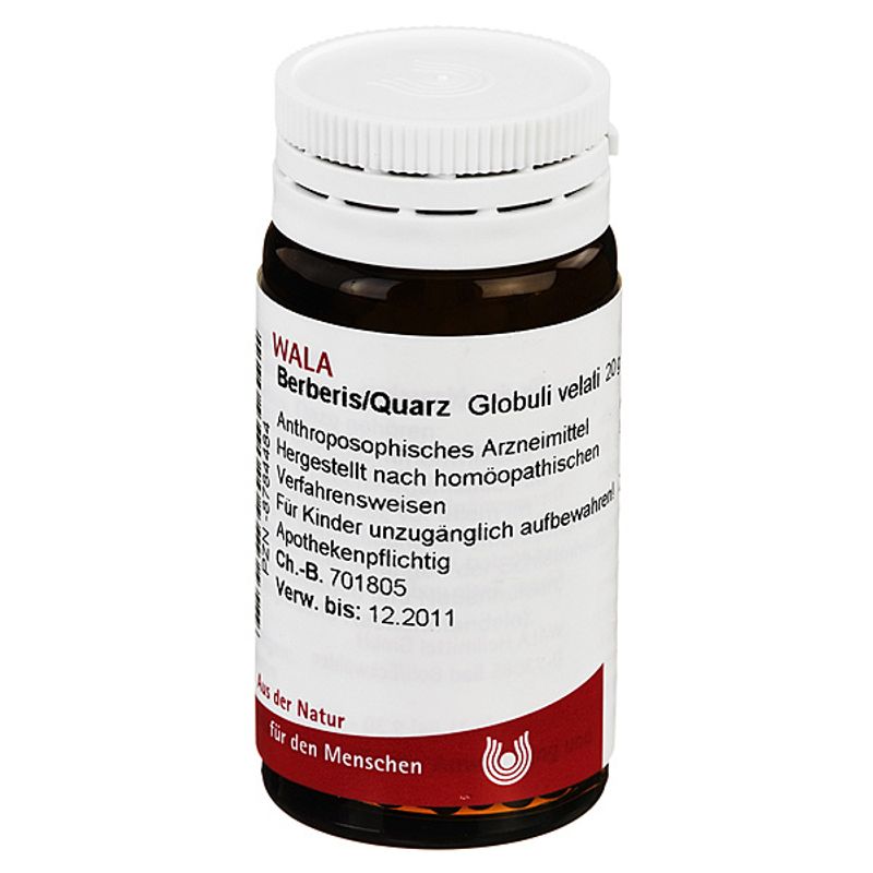 Wala Berberis Quarz. Globuli velati 20g