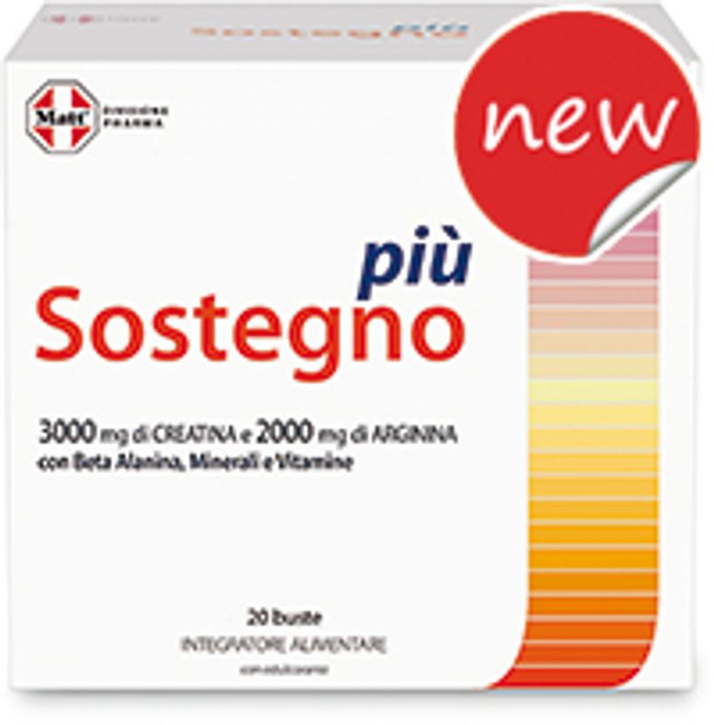 Matt Più Sostegno energia 20 buste gusto arancia | Amica Farmacia