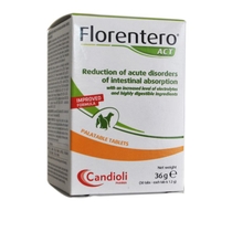 Candioli Florentero Act assorbimento intestinale per cani e gatti 30 compresse-1