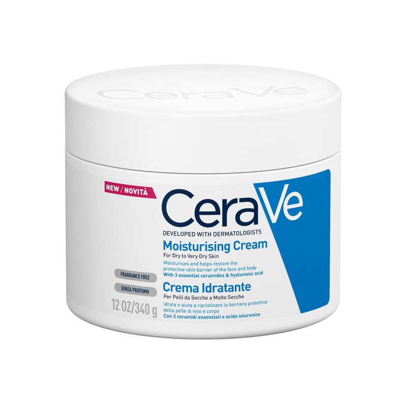 CeraVe Crema Corpo Idratante Pelle Molto Secca 340 g