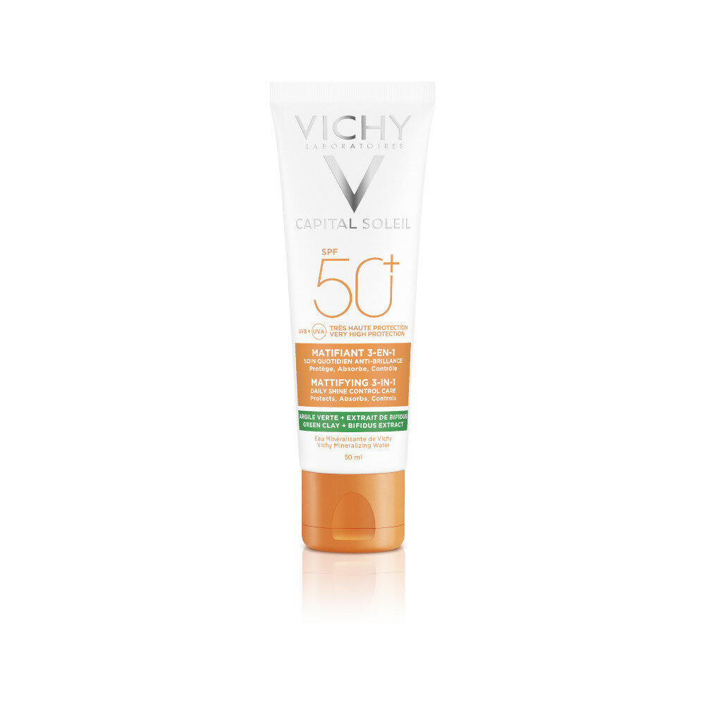 Image of Vichy Capital Soleil Solare Crema Viso Anti Acne Purificante 50+SPF 50 ml