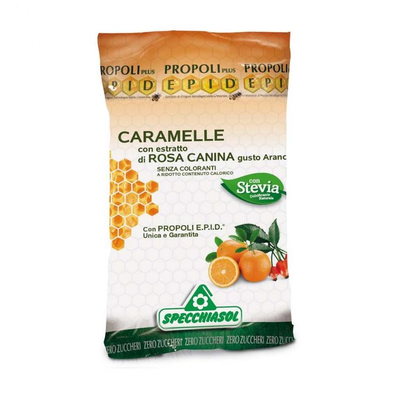 Image of Epid Caramelle alla Rosa Canina gusto arancio 24 caramelle