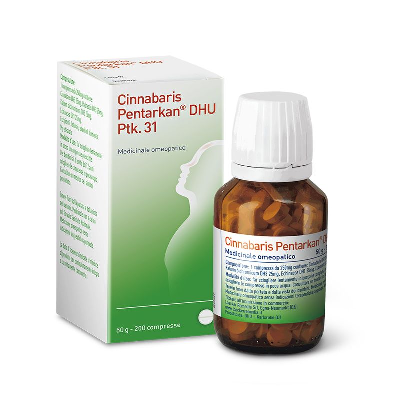 Cinnabaris Pentarkan® DHU 50 g 200 compresse