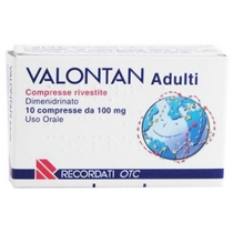 Valontan Adulti 100mg medicinale antiemetico e antinausea 10 compresse rivestite-1