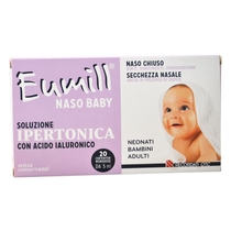 Eumill Naso Baby Soluzione ipertonica con acido ialuronico 20 contenitori monodose