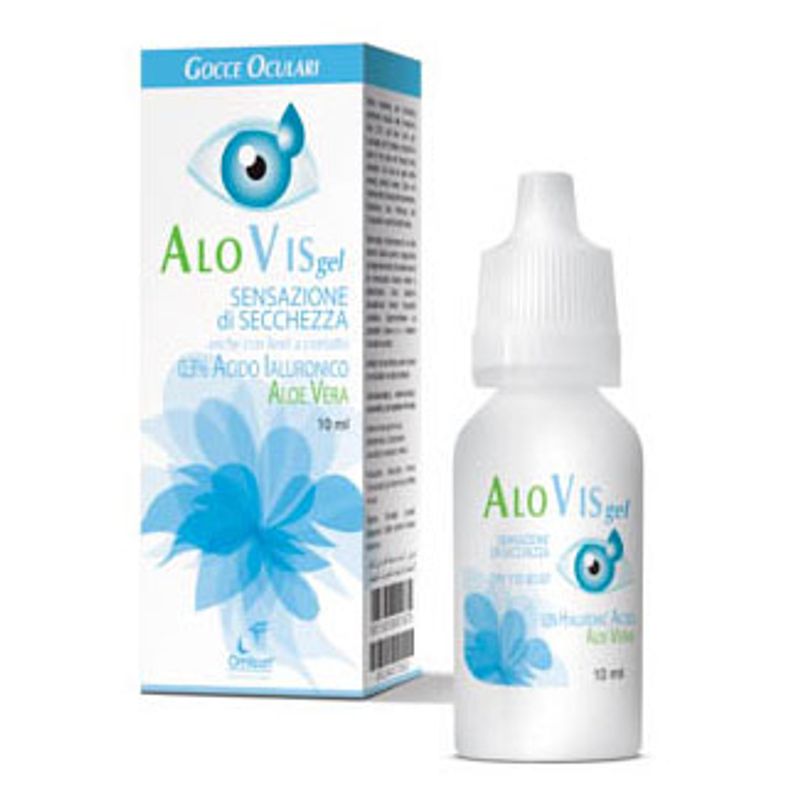 Omisan AloVIS Gel Sensazione di secchezza anche con lenti a contatto 10ml