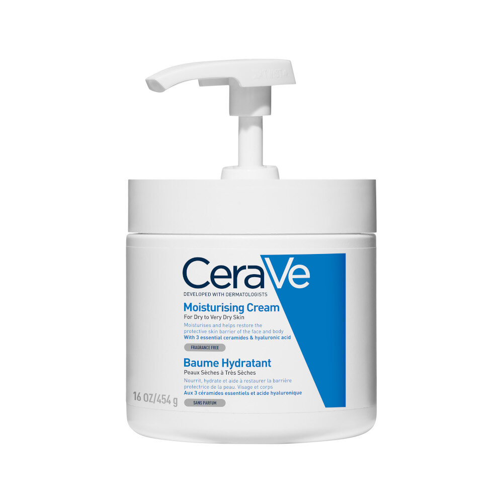 Image of CeraVe Crema Corpo Idratante Pelle Molto Secca con Dispenser 454 g