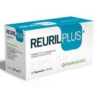 Reuril Plus Integratore Fermenti Lattici e Fibre 10 Flaconcini-1