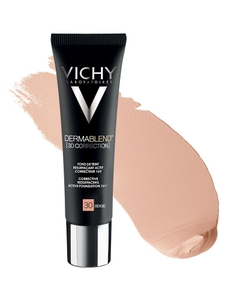 Vichy Dermablend 3D Fondotinta coprente per pelle grassa con imperfezioni tonalità 30 - 30 ml