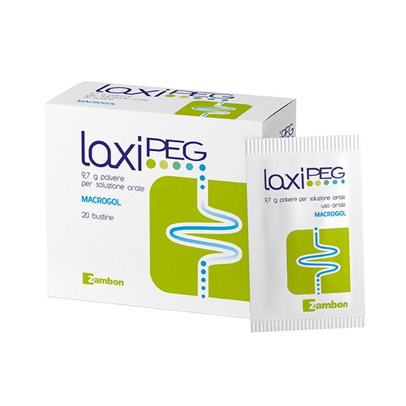 Laxipeg 9,7g polvere orale per stitichezza occasionale 20 bustine