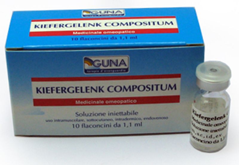 Guna Kiefergelenk Compositum Medicinale Omeopatico 10 fiale