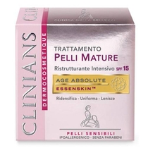 Clinians Crema Pelli Mature Ristrutturante Intensivo SPF 15 50ml