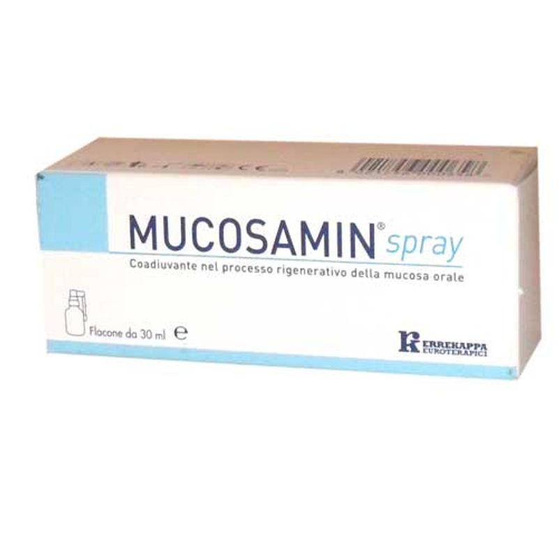 Mucosamin Spray coadiuvante nel processo rigenerativo della mucosa orale 30ml