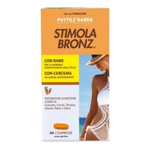 Stimola Bronz integratore utile per l'abbronzatura 30 compresse