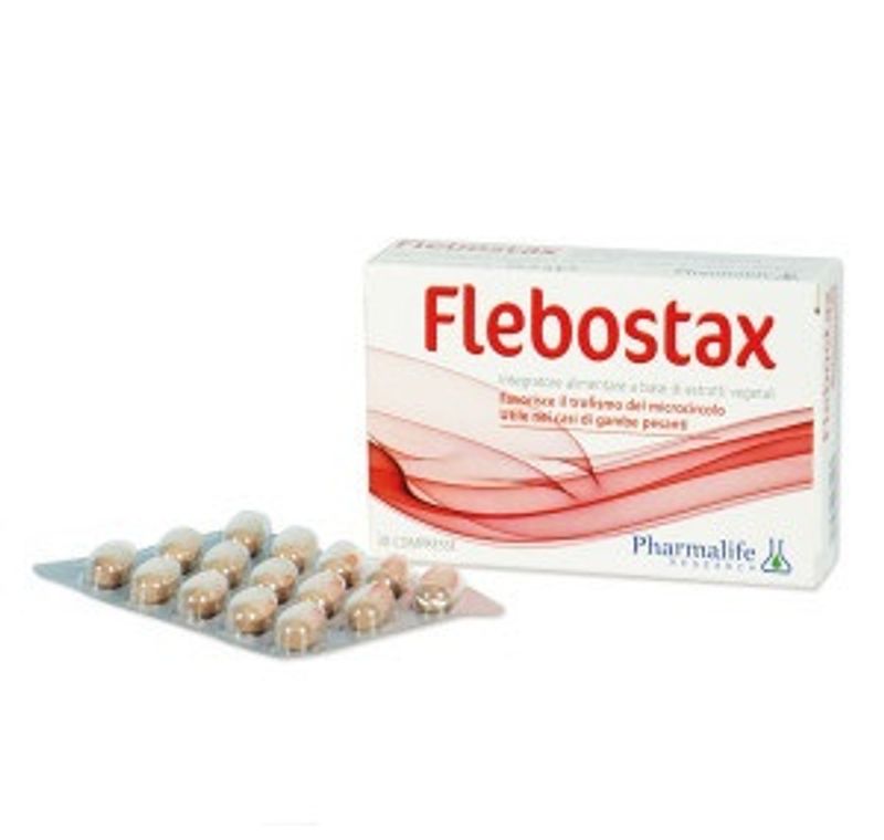 Pharmalife Flebostax utile per la circolazione 30 compresse