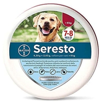 Seresto antiparassitario contro pulci e zecche per cani superiori a 8kg-1