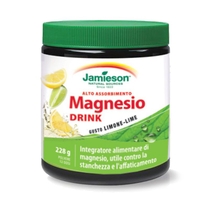 Biovita Jamieson Magnesio Drink integratore alimentare utile per la stanchezza 228g