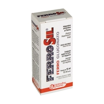 Ferrosil integratore alimentare a base di ferro 15ml-1