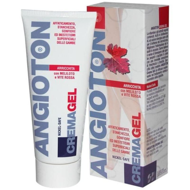 Image of Angioton Crema Gel utile per la stanchezza e il gonfiore delle gambe 100ml