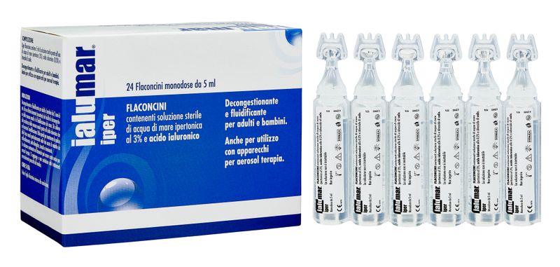 Image of Ialumar Iper soluzione ipertonica 24 flaconcini monodose da 5 ml