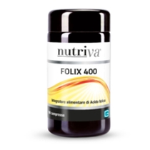 Nutriva Folix 400 integratore di acido folico 100 compresse-1