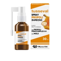 Tusseval Spray Gola Propoli per Bambini gusto Frutti di Bosco 30ml-1