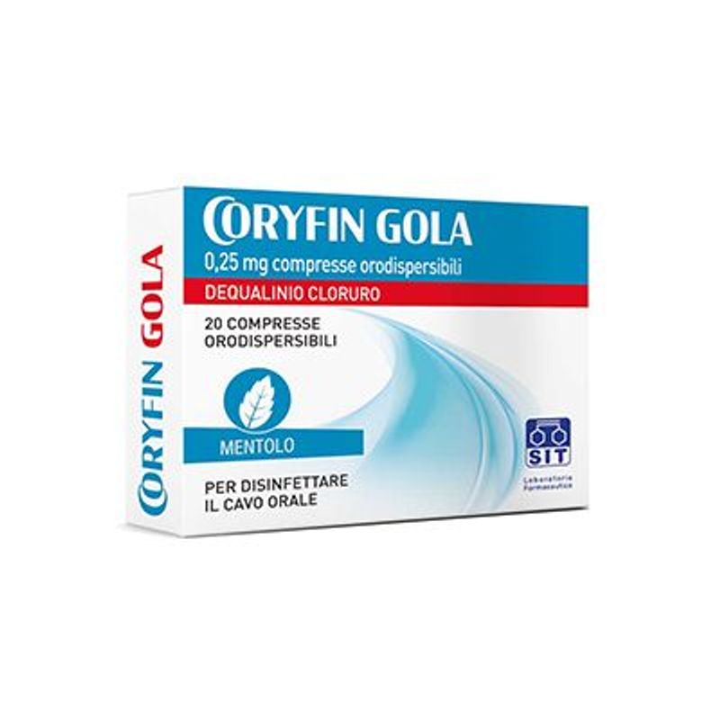 Coryfin Gola 0,25mg 20 compresse orodispersibili