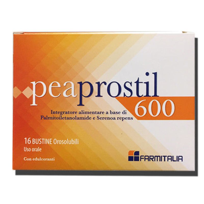 Peaprostil 600 prostata e vie urinarie 16 bustine orosolubili
