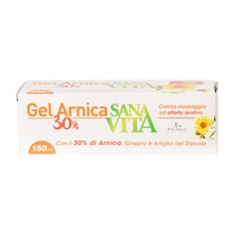 Sanavita Gel Arnica 30% crema massaggio ad effetto lenitivo 150ml-1